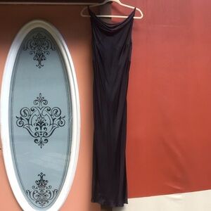 Victoria's Secret Black Backless Dress